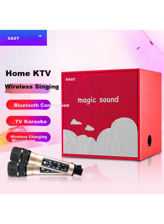 Sast Home Ktv Sound System Set Home Tv Karaoke Bluetooth Speaker Karaoke Singing Full Set Desktop Theater Subwoofer A1-1 - Image 1