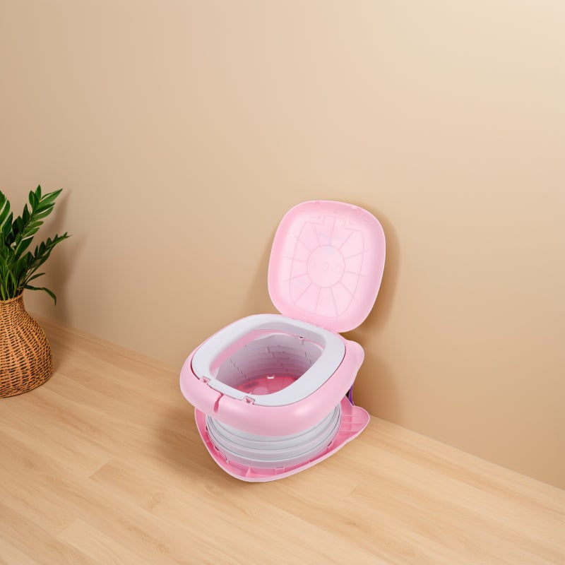 📦 مرحاض محمول قابل للطي للاطفال مقاوم للتسرب suitable - Image 4