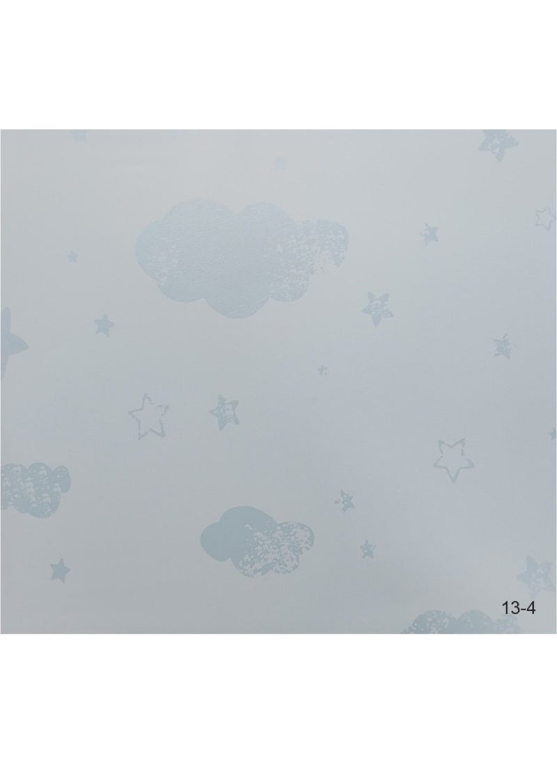 Super Decor Halley Kids 13-4 Cloud and Star Patterned Wallpaper - pzsku/Z1B235A6DEB7CE1BB36EFZ/45/_/1741292532/ab10d415-d65d-4a15-95e4-7b36f78091a2