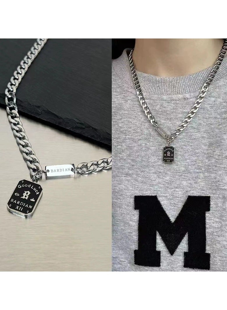 Goolsky Unisex INS Style Luxury Minimalist Sweater Chain Necklace – Hip-Hop Streetwear Titanium Steel, Tarnish-Free Autumn/Winter Accessory  - Image 1