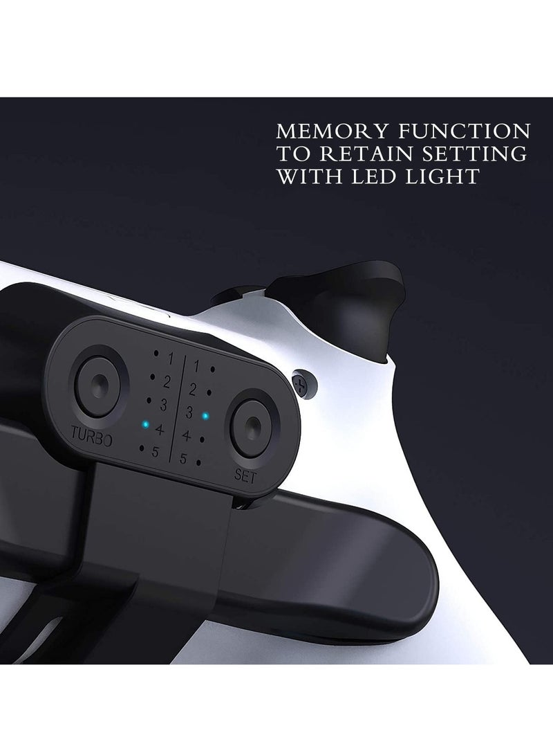 Paddle for PS4 controller, back on accessory for PS4, controller paddle for PS4, TURBO function/memory function/plug and play, PS4 controller accessory, great gift for little hands - Image 4