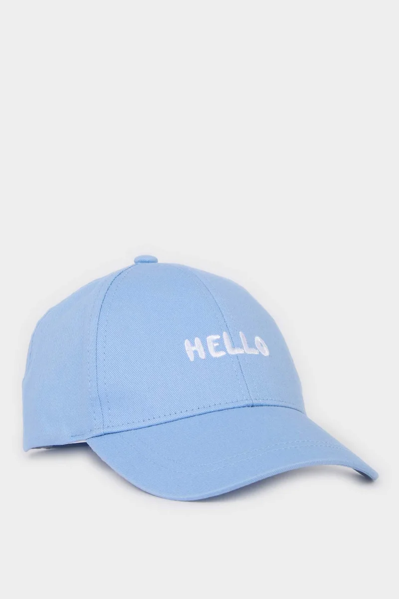 DeFacto Baby Boy Linen Blended Printed Hat