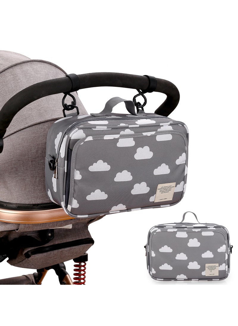 Gonice Diaper Caddy Tote Baby Stroller Bag Nursery Storage Bin for Diapers  - Image 1