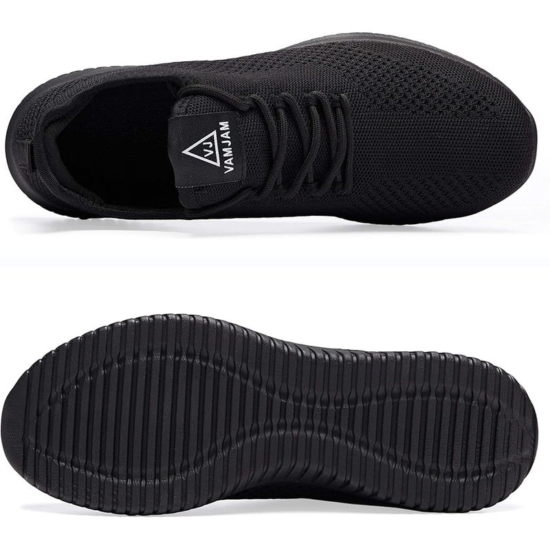 VAMJAM Men's Running Shoes Ultra Lightweight Breathable Walking Shoes Non Slip Athletic Fashion Sneakers Mesh Workout Casual Sports Shoes - Image 4