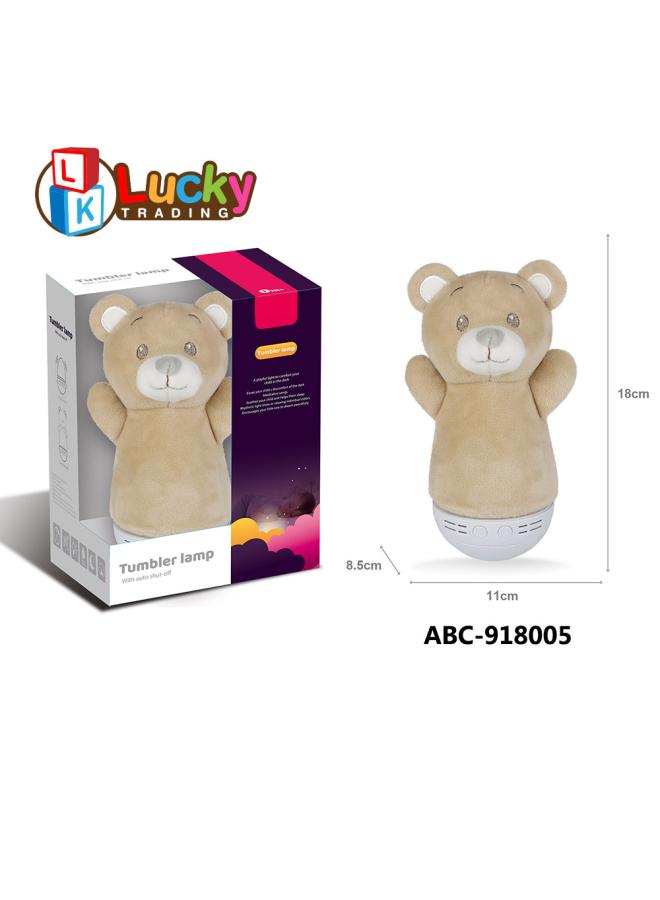New Children's Gift Tumbler With Music Luminous Soothing Baby Early Education Educational Toys Baby Toys