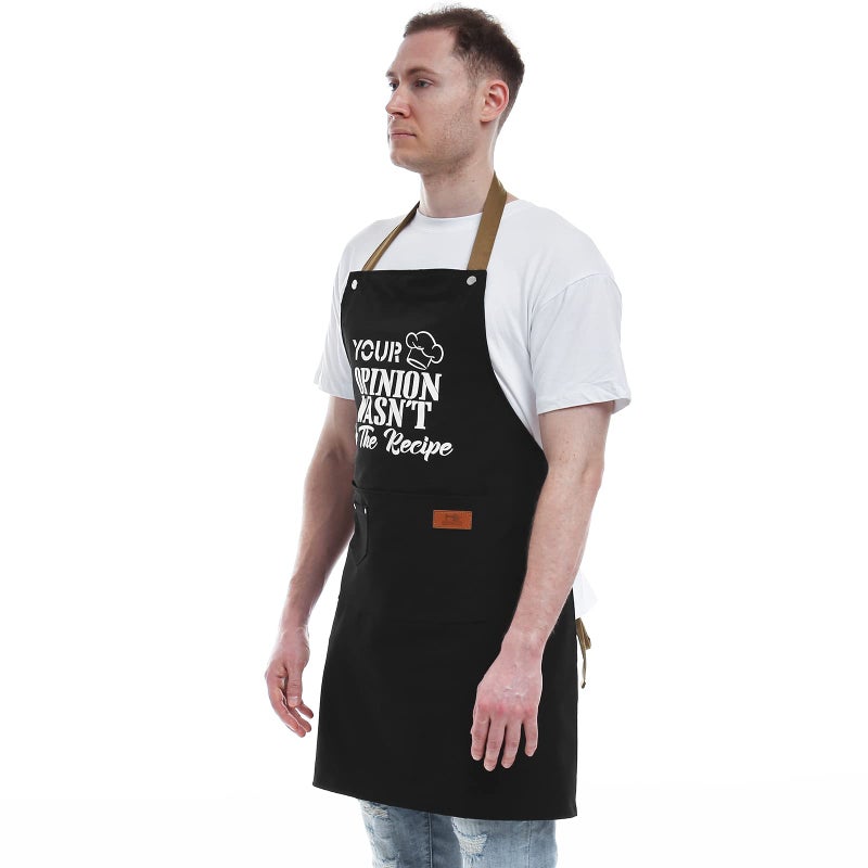 REHAVE Gifts For Men  Women  Father 's Day Gifts  Gifts for Dad  Husband  Boyfriend  Brother  Mom  Wife  Girlfriend  Unique Birthday Gifts  Humor Apron for friends Bff  Kitchen Chef Aprons Baking Gifts - Image 5