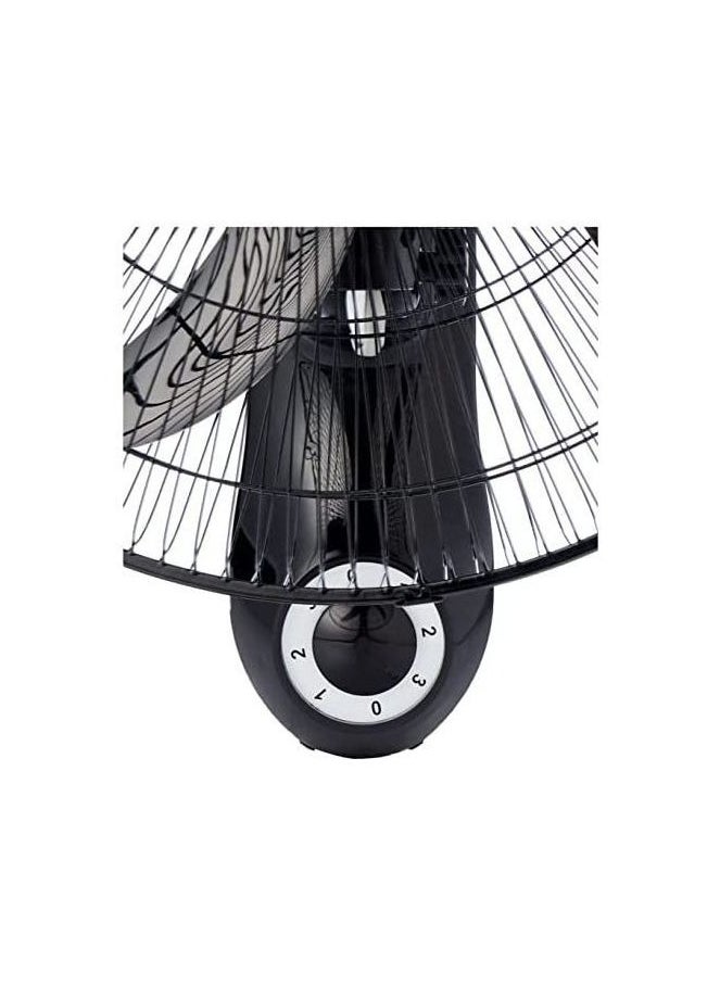 iHome - iHome wall fan 18 inches 5 blades black - Image 1