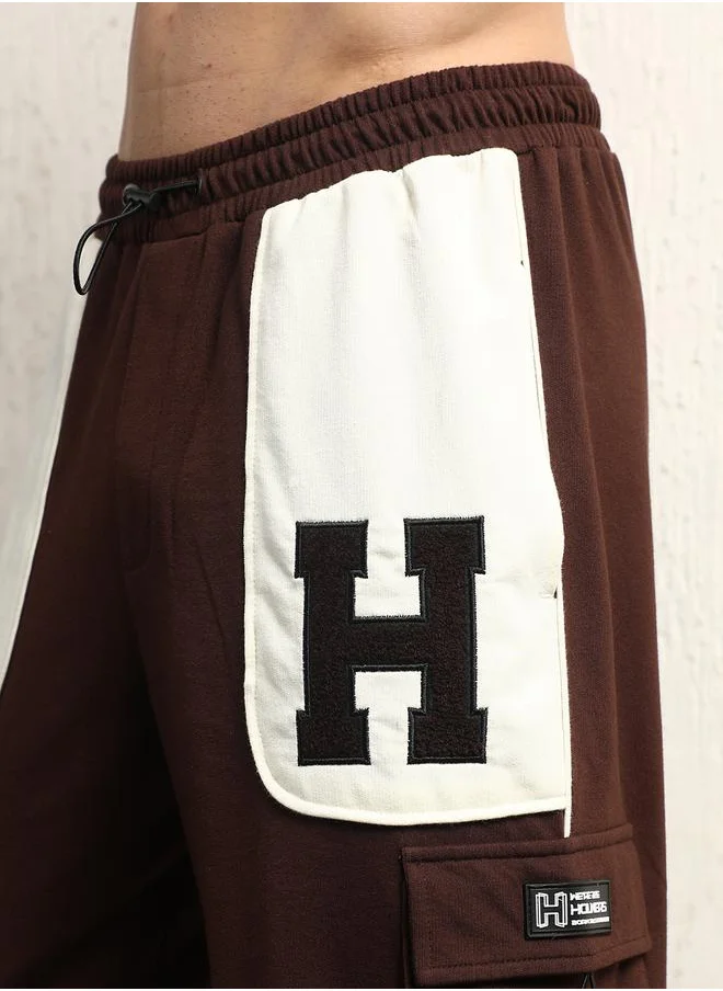 Hubberholme Contrast Front Pocket Cargo Pants by Styli