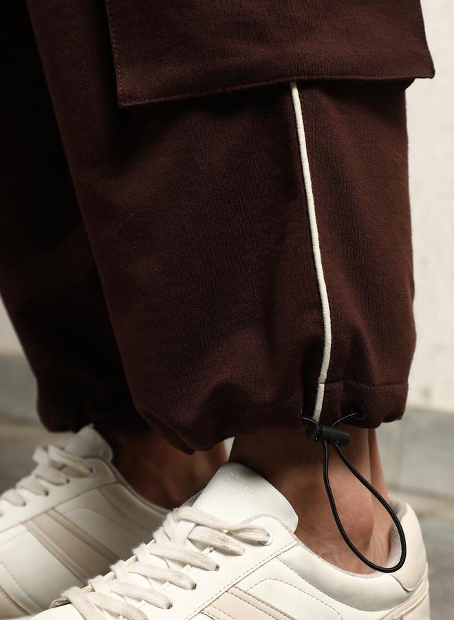 Hubberholme Hubberholme Contrast Front Pocket Cargo Pants  - Image 5