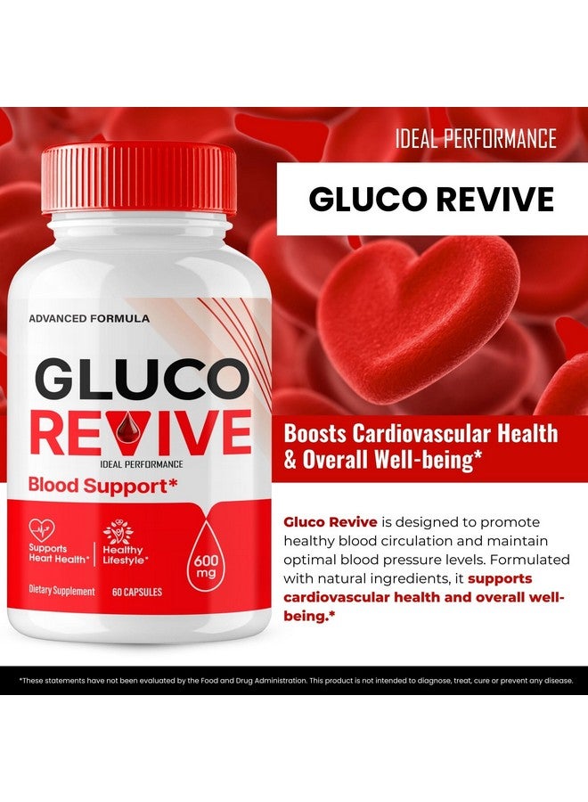IDEAL PERFORMANCE Gluco Revive Pills, Gluco Revive Supplement Capsules, GlucoRevive Health and Wellness Support - Maximum Strength All Natural Advanced Formula, GlucoRevive Health Pills Reviews (5 Pack)  - Image 4