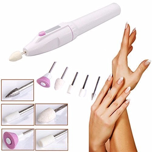 Swabs Swabs NaturalShiny Nails In Seconds Naked Nails Electronic Manicure ToolFast Easy way to beautiful nails Finishing Touch Naked Nails Electronic Nail Care System - Image 4
