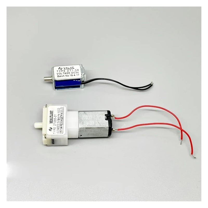 مضخة هواء حوض السمك 3 فولت تيار مستمر ومجموعة صمام مغناطيسي عادي مفتوح نوع 030 - Image 4