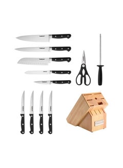 Cuisinart Cuisinart - Classic 12-Piece Triple Rivet Cutler Block Set - Black  - Image 1