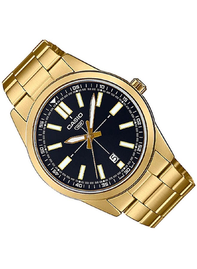 CASIO ساعة يد تناظرية من الستانلس ستيل MTP-VD02G-1EUDF - Image 2