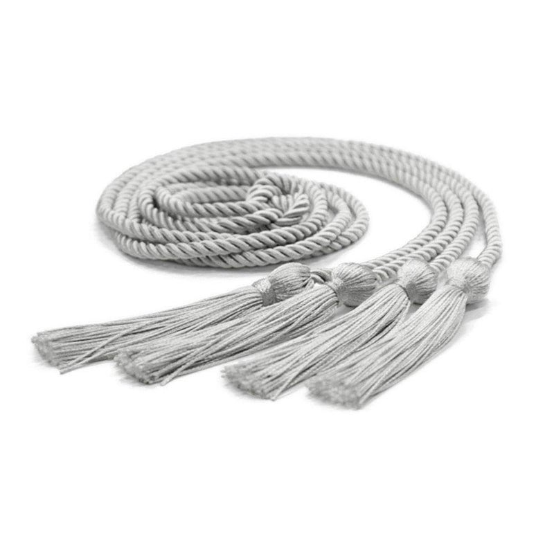 Endea Graduation Double Honor Cord Silver