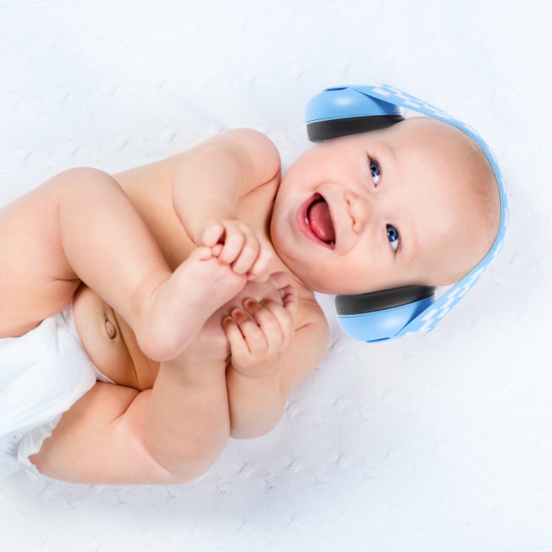 1 Set Baby Ear Muffs Kid Hearing Earmuffs Safety Noise Reduction Headphones - Image 4