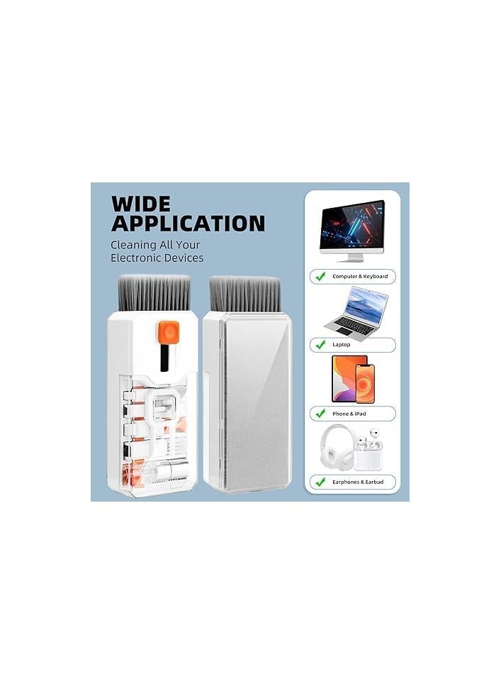 NEXT STORE Laptop Keyboard Cleaning Kit 10 in 1 Computer Screen Cleaning Brush Tool, Multifunctional Electronic Cleaning Kit for Earphones, Camera Screen - Image 2