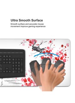 Milatech Milatech Large Mouse Pad,Gaming Mouse Pad,800x300,Slip Rubber Base,Water Resist Keyboard Pad,mouse pads,with Stitched Edges,Desk Pad for Office and Home.  - Image 5