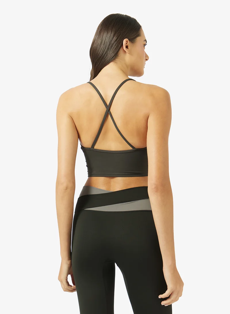 فورورد حمالة صدر رياضية بتصميم هالتر لتشكيل الجسم