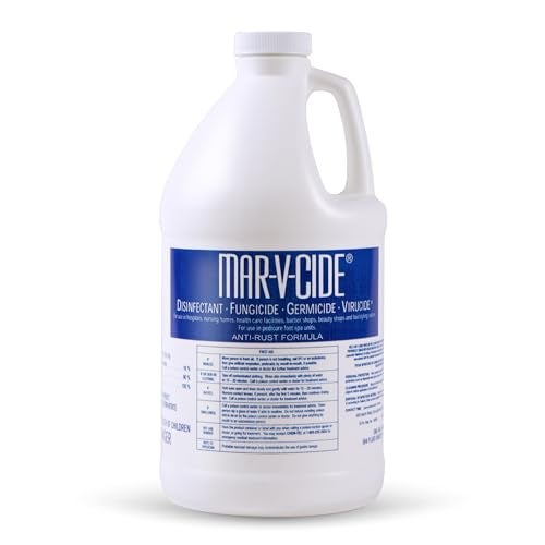 MAR-V-CIDE William Marvy Disinfectant Fungicide – 64 fl oz | Hospital-Grade Surface Cleaner, Kills Germs, Bacteria, Viruses, Mildew & Fungi – Concentrated Formula for Salons, Barbers, Gyms & Homes - Image 1