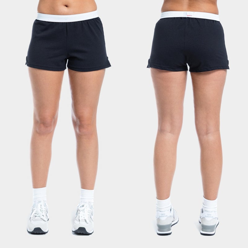 Soffe Women's Authentic Cheer Short, Black, Medium (2-Pack) - Image 2