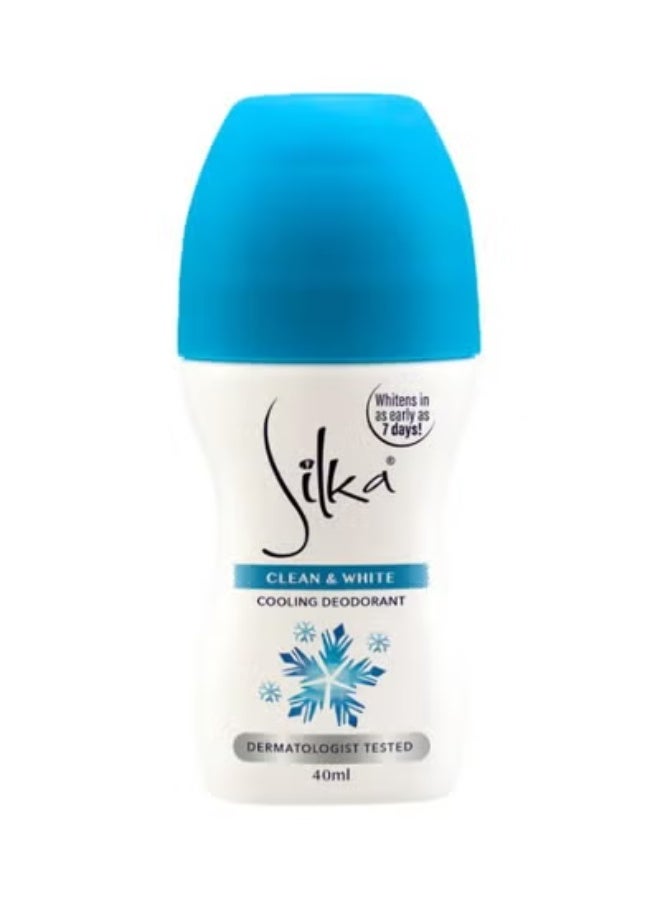Clean And White Cooling Deodorant 40 ML