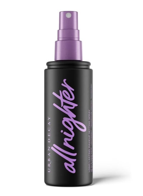 Urban Decay All Nighter Waterproof Makeup Setting Spray for Face (Full Size), Long-lasting Award-winning Finishing Spray for Smudge-proof & Transfer-resistant Makeup, Natural Finish - 4 fl oz