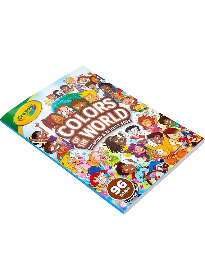 Crayola Colors Of The World Coloring Book Gift For Kids 96 Pages - Image 5