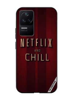 Protective Case Cover For Xioami Poco F4 GT Netflix And Chill Design Multicolour