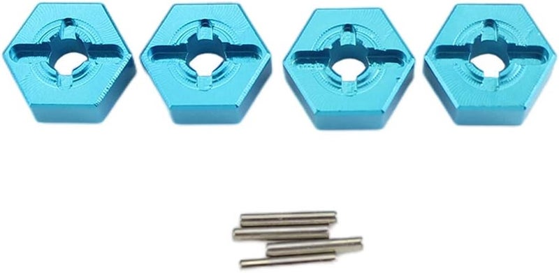 klarako 12mm Wheel Hex Convert Adapter Hub 1/14 for Wltoys 144001 124018 124019 RC Car Upgrade Parts (Set of 4) - Image 3