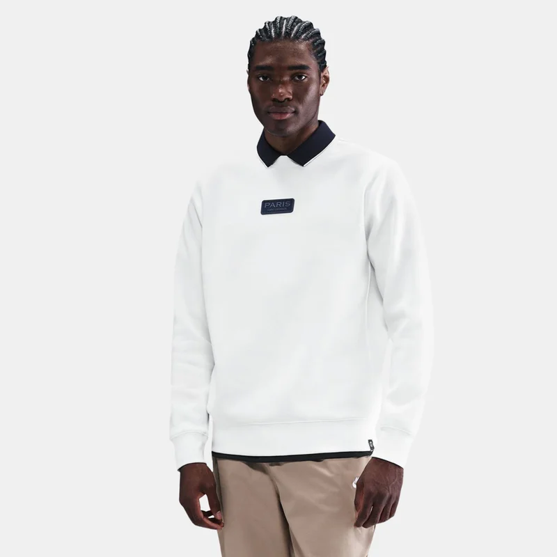 Nike White Men's Paris Saint-Germain Club Sweatshirt for Men | Best Price UAE