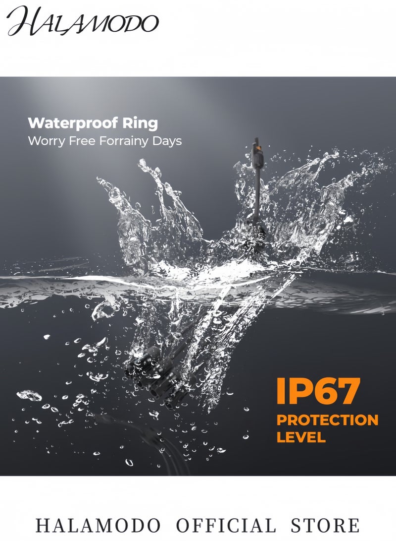 HALAMODO Solar Panel Y Branch Connectors 1 to 4 Parallel Adapter Cable Solar System Splitter Plug Kit Waterproof and Durable - Image 5