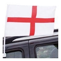 Generic Squizzas! SQ-238 England Car Flags (Pack of 2) 
