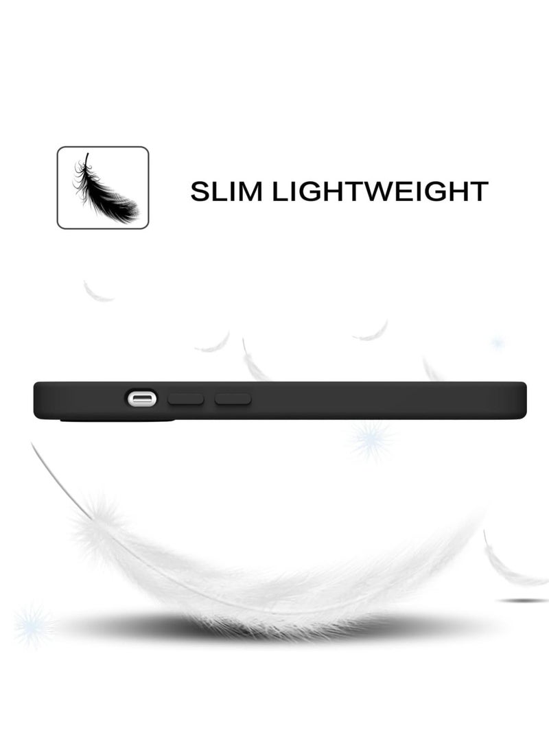 Raxoom غطاء خلفي صلب من السيليكون الناعم مع بطانة ميكروفايبر لجهاز آيفون 15 برو ماكس، غطاء واقي مضاد للصدمات، مضاد للخدوش، مقاوم للغبار، جودة ممتازة، تصميم نحيف - Image 4