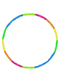 Storio Hula Hoop Zig Zag For Adults Kids Quality Exercise Fitness Ring Multi Colour Adjust In 2 Sizes ; Hoopla Baby Toys Play Kit  - Image 2