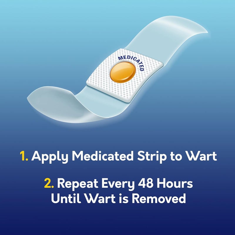 Compound W Maximum Strength One Step Invisible Wart Remover Strips, 14 Count, 2 Pack - Image 5