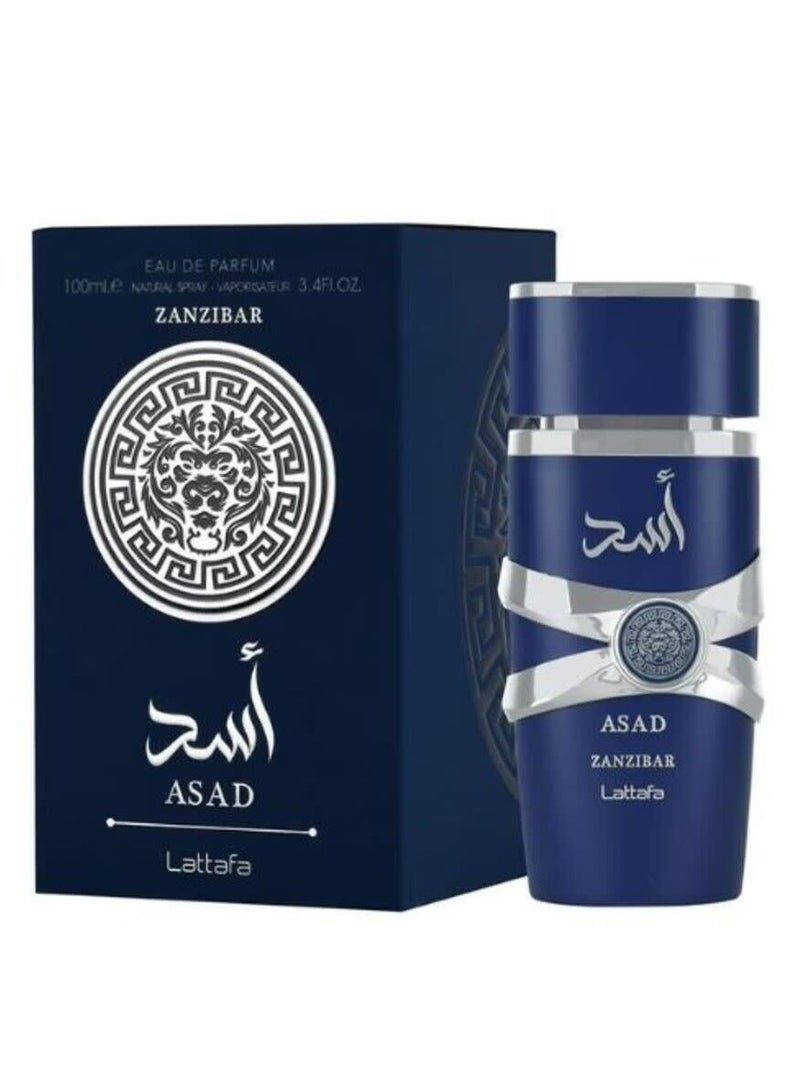Lattafa Asad Zanzibar Eau de Parfum for Men 100ml - Image 2