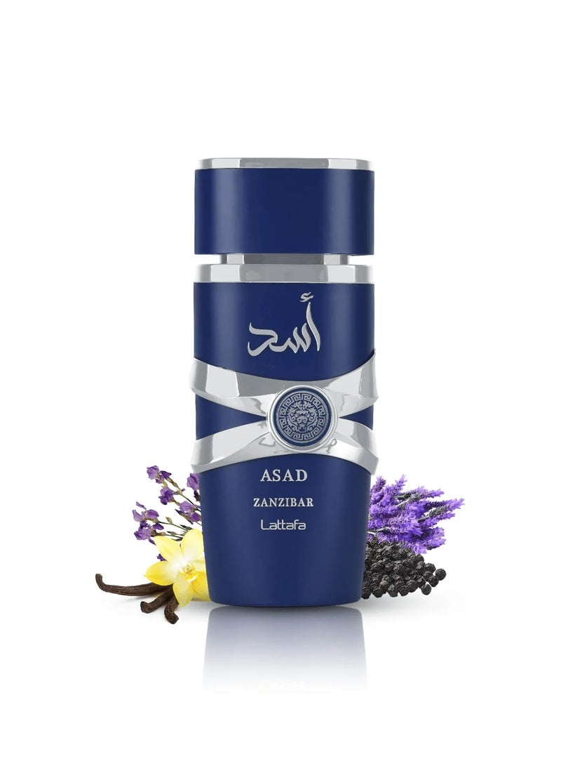 Lattafa Asad Zanzibar Eau de Parfum for Men 100ml - Image 3