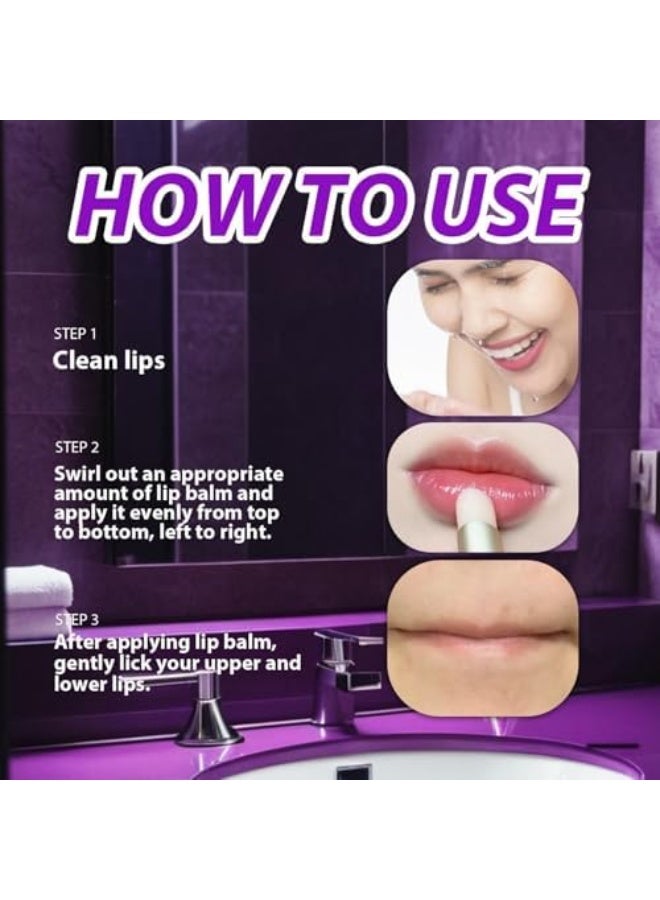 روبيريل تفتيح الشفاه الداكنة، كريم العناية بالشفاه المرطب، بلسم الشفاه، بلسم الشفاه للترطيب العميق، بلسم الشفاه المرطب والمفتح للشفاه الداكنة، بلسم إصلاح الشفاه للجافة والمتشققة، 3.5 جرام - Image 5