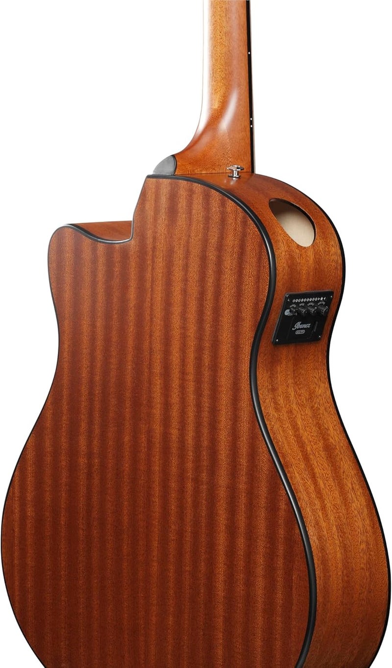 ايبانيز غيتار إيبانيز AAM50CE الصوتي الكهربائي المتطور - لون أزرق ياقوتي متدرج - Image 3