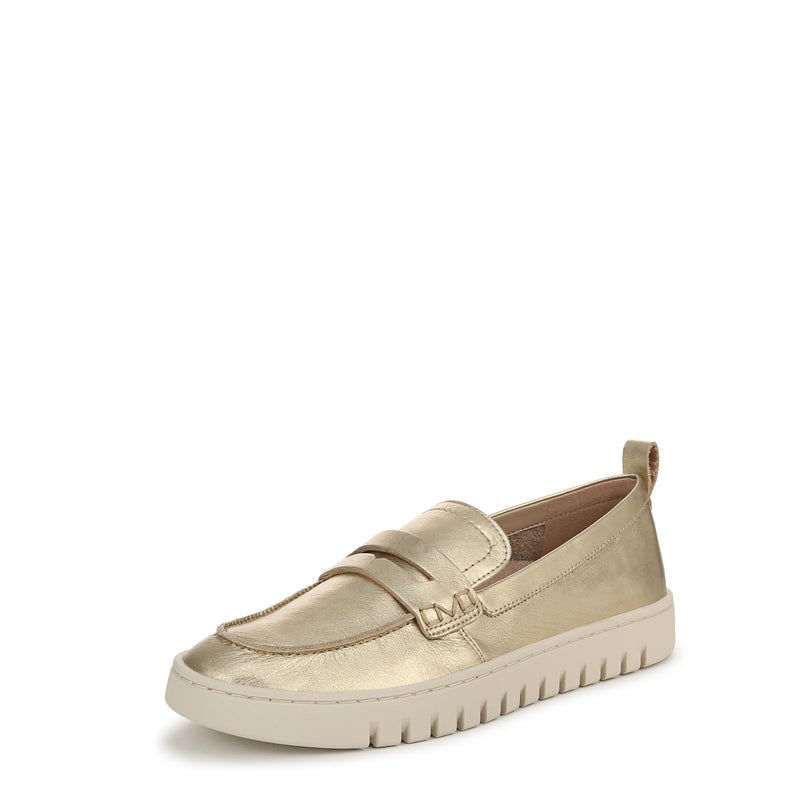 Vionic Women's Uptown Gold Leather 1 8.5 Wide - Image 1