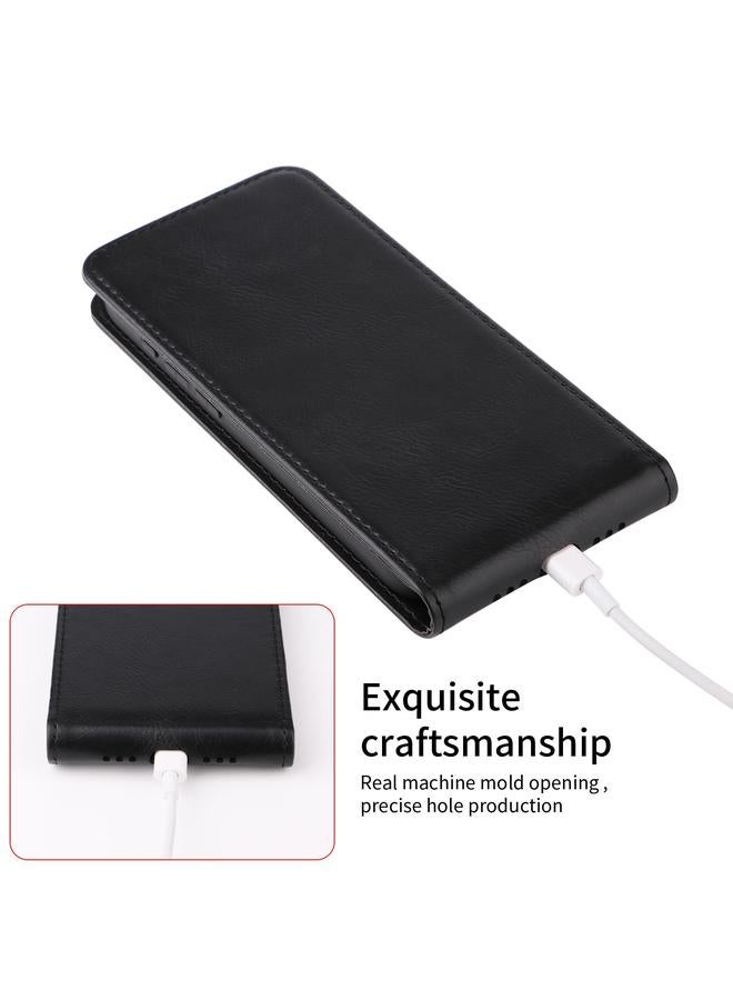 erorex Case For Motorola Edge 50 Fusion 5G Magnetic Vertical Flip Leather Phone Case - Image 5