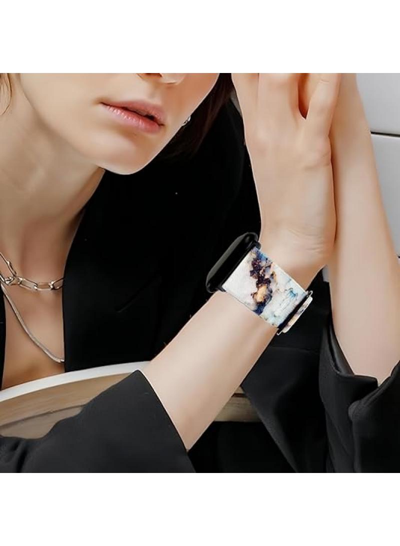 Y&D Applies To Iphone Watch 38/40/41mm Woven Nylon Plain Painted Strap  - Image 3