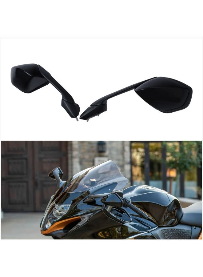 Suzuki Pair of Mirror Set Black (2021–2024) OEM-Fit Replacement Steel Rear View Mirror, Black Framed - 702103 - Image 2