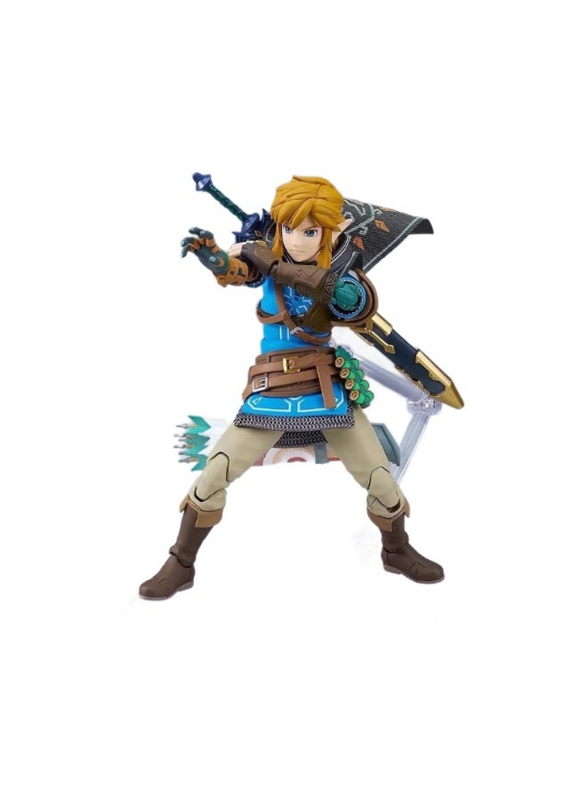 general The Legend of Zelda Link Breath of the Wild Kingdom of Tears Movable Joint Model Collection Decorative Toys Gifts for Family and Friends - Image 1