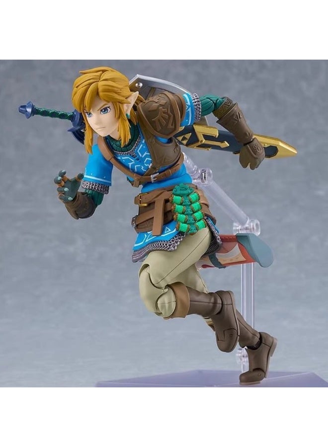 general The Legend of Zelda Link Breath of the Wild Kingdom of Tears Movable Joint Model Collection Decorative Toys Gifts for Family and Friends - Image 3
