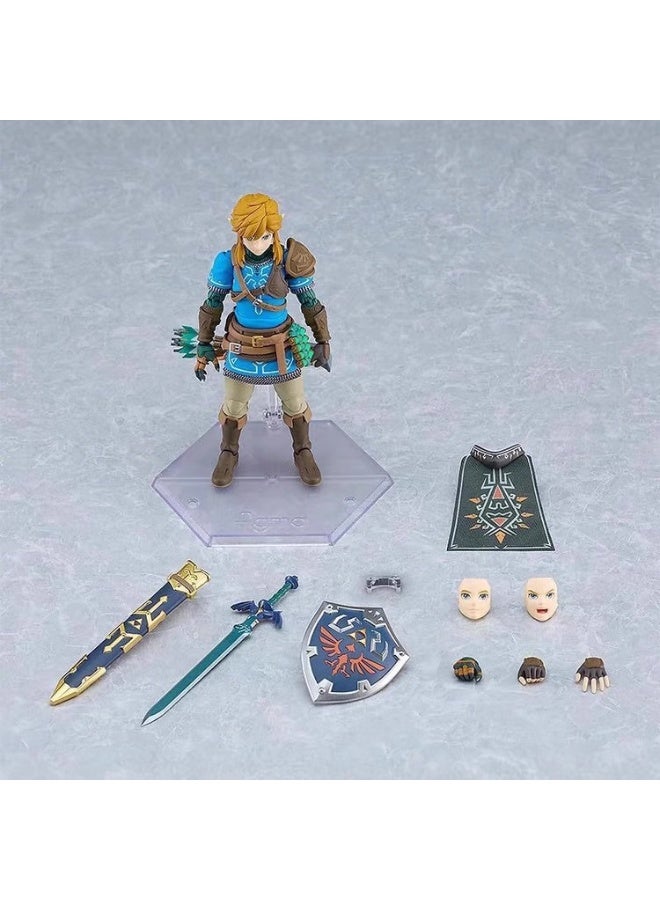general The Legend of Zelda Link Breath of the Wild Kingdom of Tears Movable Joint Model Collection Decorative Toys Gifts for Family and Friends - Image 5