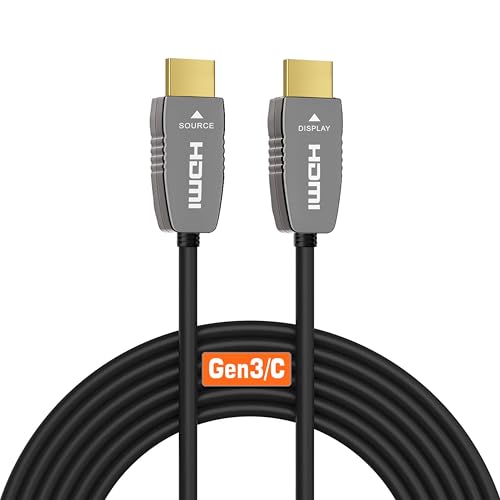 RUIPRO 8K HDMI Fiber Optic Cable CL2 Rated 25 Feet 48Gbps 8K60Hz 4K120Hz Dynamic HDR eARC HDCP2.2/2.3 for RTX4080/4090/3080/3090, Xbox S/X, PS5/4, AVR, Projector, LG/Samsung/Sony TV - Image 1
