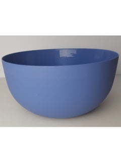 Generic Large round plastic mixer, 4 litre capacity, navy blue, microwave and freezer safe, code 617 