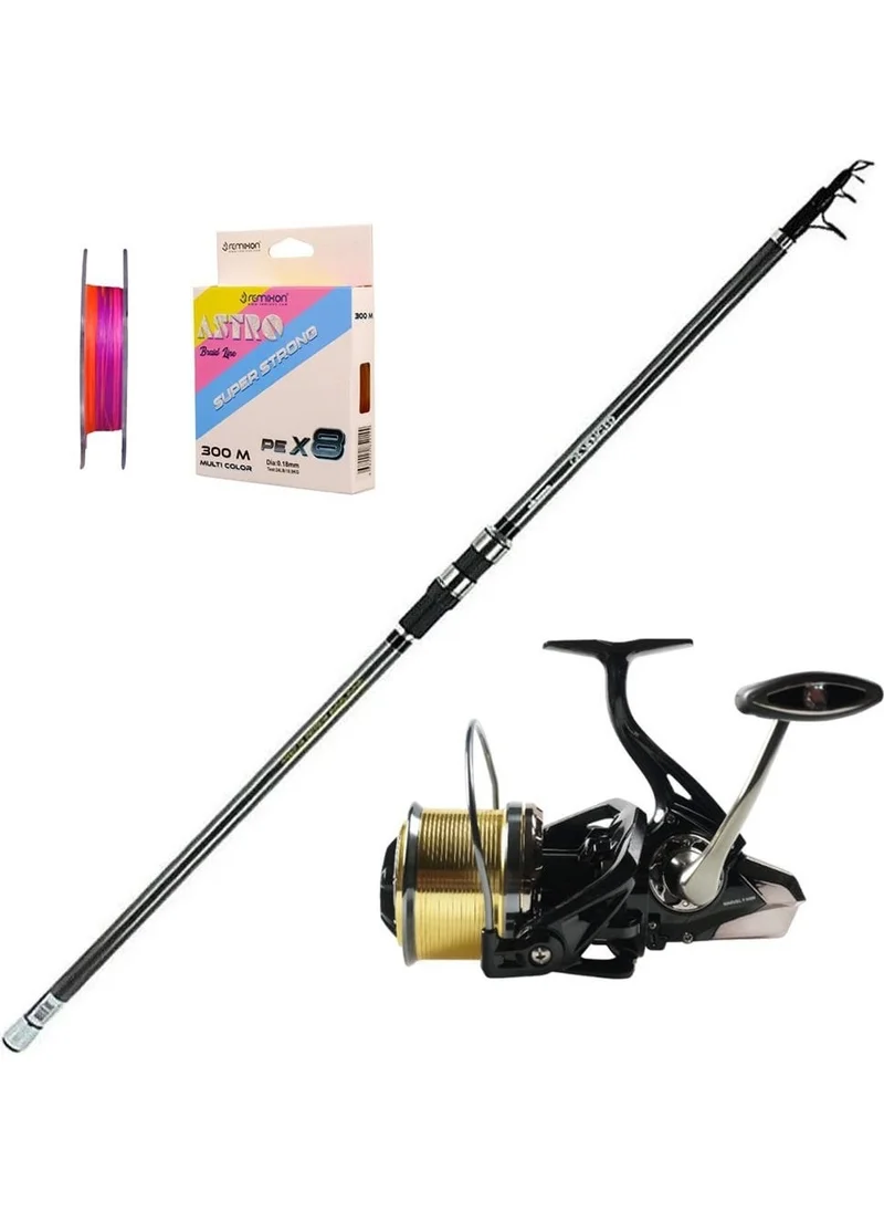 Ryuji Marvel 8000 - Okuma Revenger 420CM Surf Fishing Rod Set